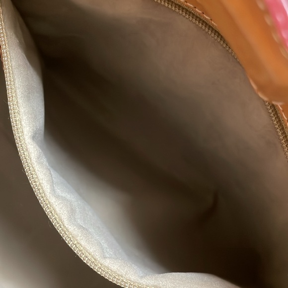 Orange Brahmin satchel - Picture 9 of 11